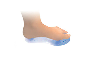 Silicone Insole with metatarsal elevation